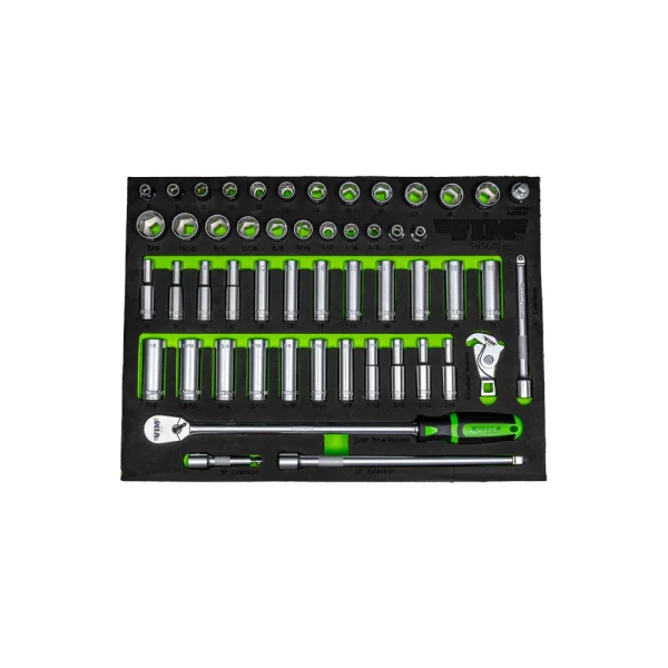 52 PC. 3/8” DR. SOCKET MASTER SET