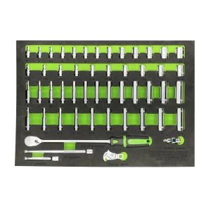 51 PC. 1/4” DR. SOCKET MASTER SET