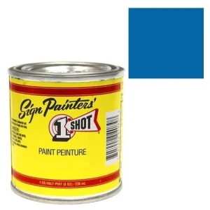 1 Shot Paint Light Blue 1/2 Pt - view 2