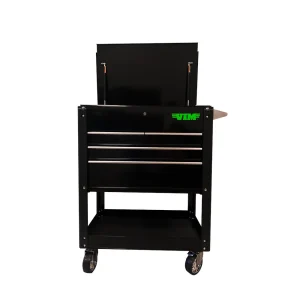 4 Drawer Tool Cart, Black