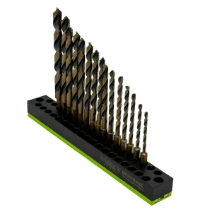 15 Piece Power Drive M35 Drill Bit Set with Magnetic Base - view 2