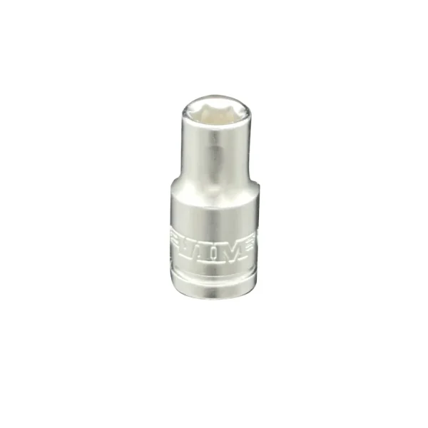 5MM 6PT 1/4″DR. SOCKET – SATIN FINISH