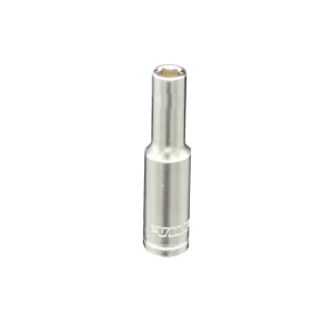 4MM 6PT 1/4″ DR DEEP SOCKET – SATIN FINISH