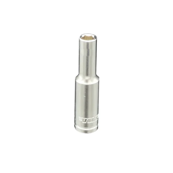 4MM 6PT 1/4″ DR DEEP SOCKET – SATIN FINISH