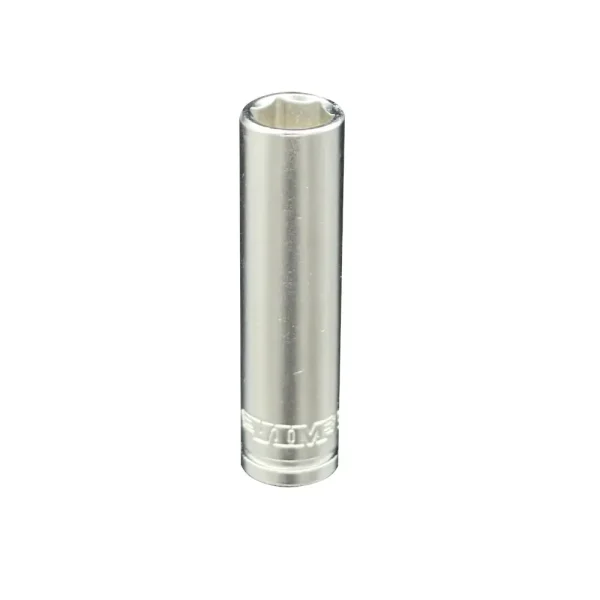 8MM 6PT 1/4″ DR DEEP SOCKET – SATIN FINISH