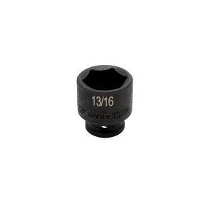 13/16” X 3/8” DR SAE CR-MO IMPACT SOCKET SHALLOW