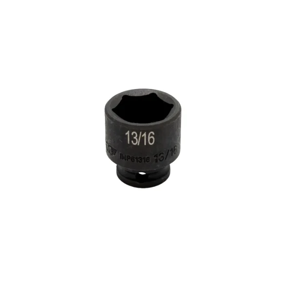 13/16” X 3/8” DR SAE CR-MO IMPACT SOCKET SHALLOW