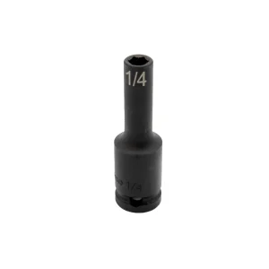 1/4” X 3/8” DR SAE CR-MO IMPACT SOCKET DEEP