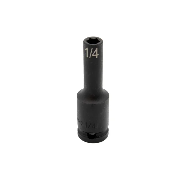 1/4” X 3/8” DR SAE CR-MO IMPACT SOCKET DEEP