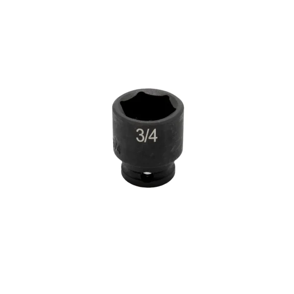 3/4” X 3/8” DR SAE CR-MO IMPACT SOCKET SHALLOW