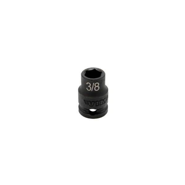 3/8” X 3/8” DR SAE CR-MO IMPACT SOCKET SHALLOW