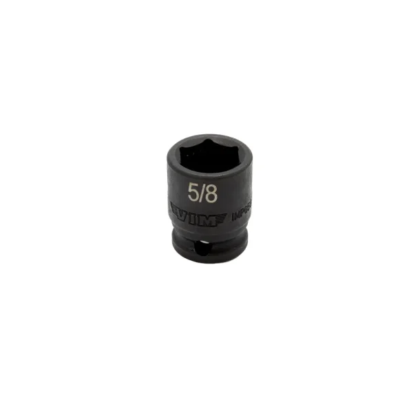 5/8” X 3/8” DR SAE CR-MO IMPACT SOCKET SHALLOW