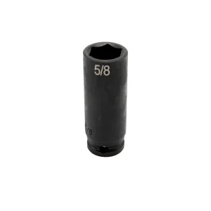 5/8” X 3/8” DR SAE CR-MO IMPACT SOCKET DEEP