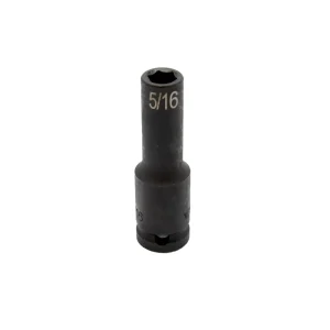 5/16” X 3/8” DR SAE CR-MO IMPACT SOCKET DEEP