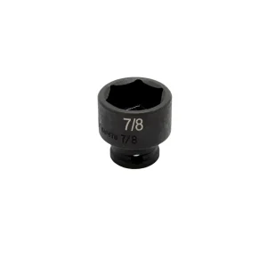 7/8” X 3/8” DR SAE CR-MO IMPACT SOCKET SHALLOW