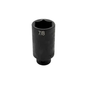 7/8” X 3/8” DR SAE CR-MO IMPACT SOCKET DEEP