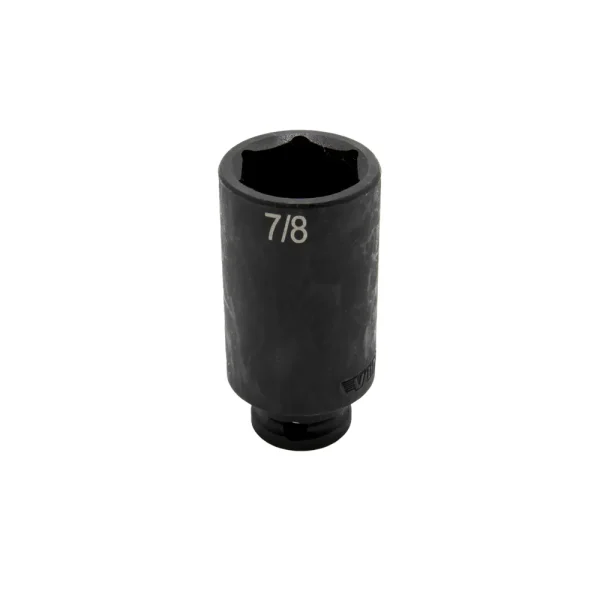 7/8” X 3/8” DR SAE CR-MO IMPACT SOCKET DEEP