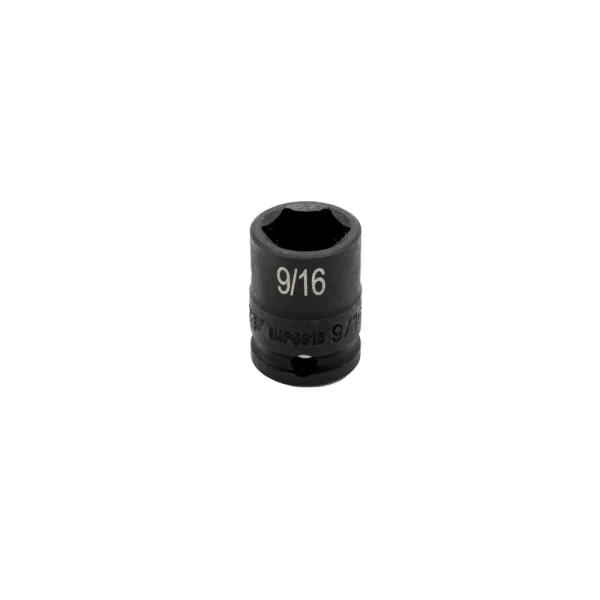 9/16” X 3/8” DR SAE CR-MO IMPACT SOCKET SHALLOW