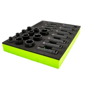 22 Piece 3/8″ Drive SAE Impact Socket Set - view 3