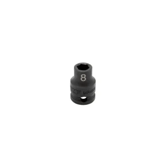 8MM X 3/8” DR CR-MO IMPACT SOCKET – SHALLOW