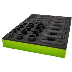25 Pc. 3/8″ Dr. Metric Impact Socket Set - view 4