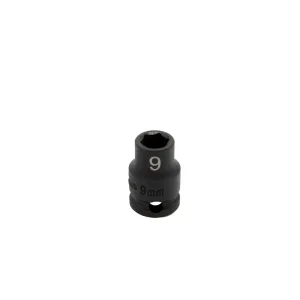 9MM X 3/8” DR CR-MO IMPACT SOCKET – SHALLOW