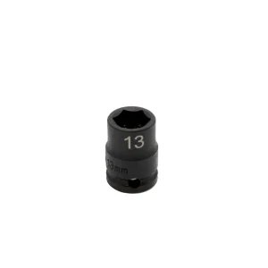 13MM X 3/8” DR CR-MO IMPACT SOCKET – SHALLOW