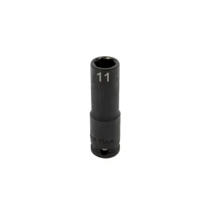 11MM X 3/8” DR CR-MO IMPACT SOCKET – DEEP