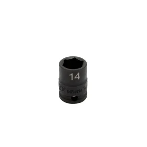 14MM X 3/8” DR CR-MO IMPACT SOCKET – SHALLOW