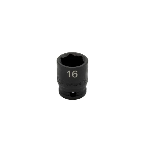 16MM X 3/8” DR CR-MO IMPACT SOCKET – SHALLOW