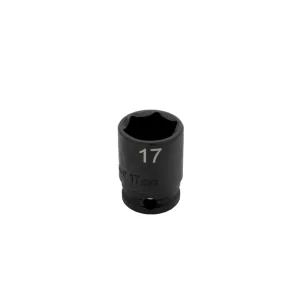 17MM X 3/8” DR CR-MO IMPACT SOCKET – SHALLOW
