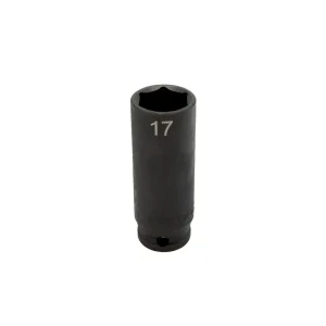 17MM X 3/8” DR CR-MO IMPACT SOCKET – DEEP