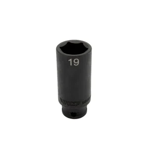19MM X 3/8” DR CR-MO IMPACT SOCKET – DEEP