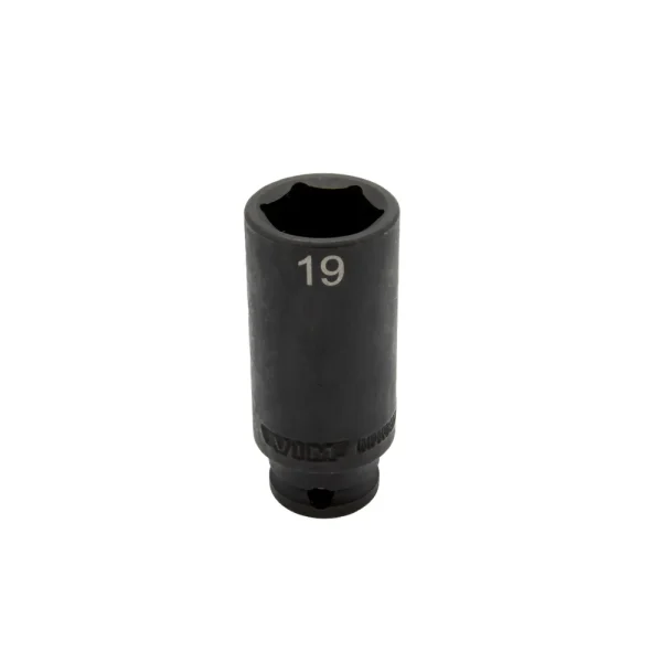 19MM X 3/8” DR CR-MO IMPACT SOCKET – DEEP