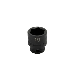 19MM X 3/8” DR CR-MO IMPACT SOCKET – SHALLOW