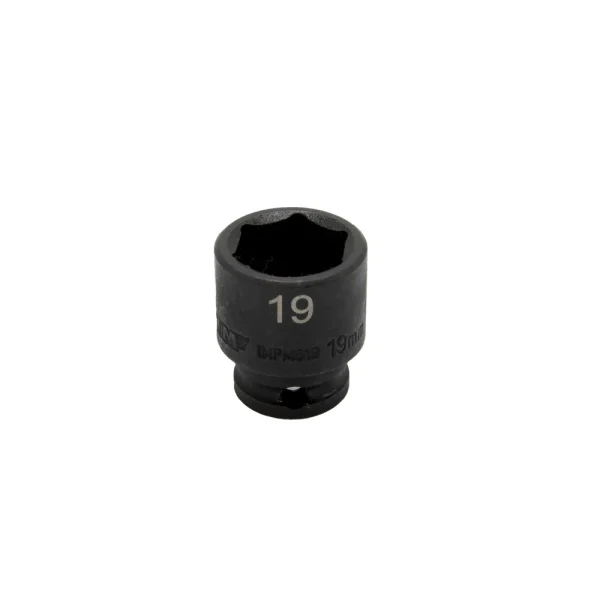 19MM X 3/8” DR CR-MO IMPACT SOCKET – SHALLOW