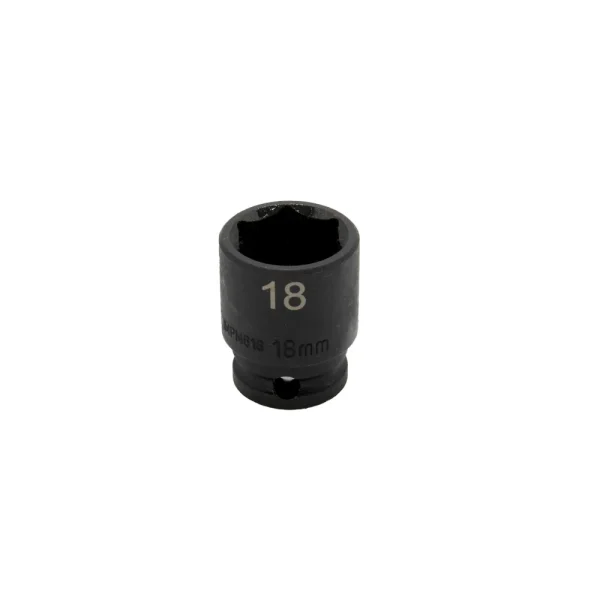 18MM X 3/8” DR CR-MO IMPACT SOCKET – SHALLOW