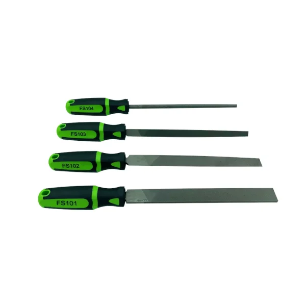 4 Piece File Set, 12″ OAL