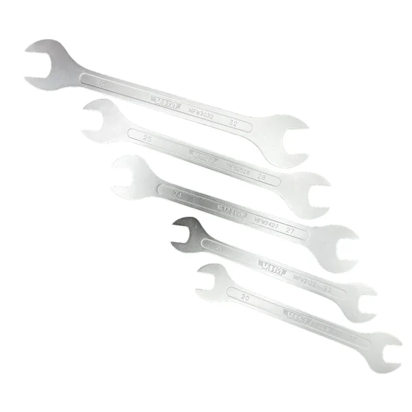5 Pc. Large Flat Wrench Set – Metric