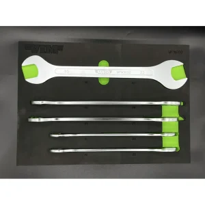 5 Pc. Large Flat Wrench Set – Metric - view 3