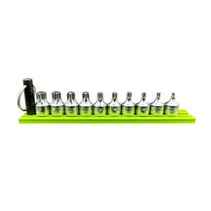 10 PIECE HALF CUT STUBBY TORX SET ON MAGRAIL