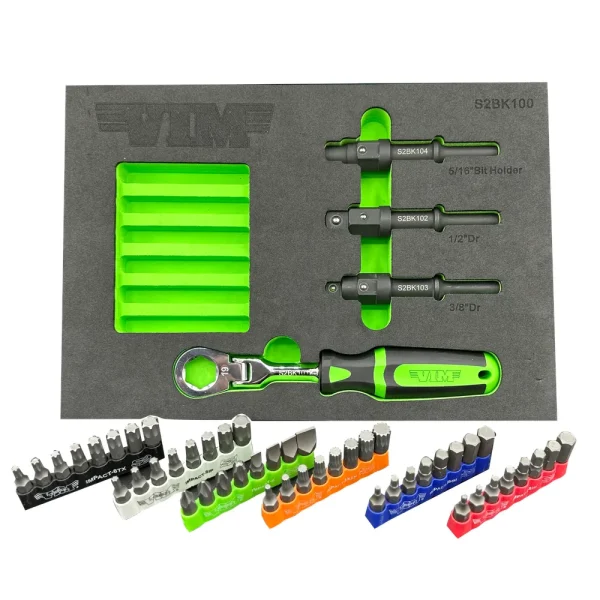 4 Piece Shake 2 Break Kit with Impact Bits