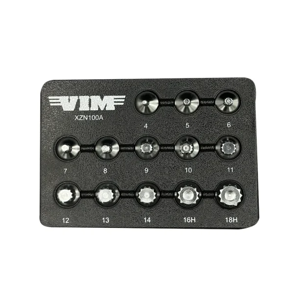 13 PC. XZN DRIVER SET – 3/8” DR.