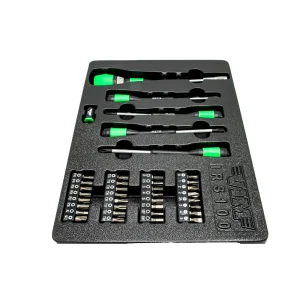39 PC. INTERCHANGEABLE RATCHETING SCREWDRIVER SET - view 3