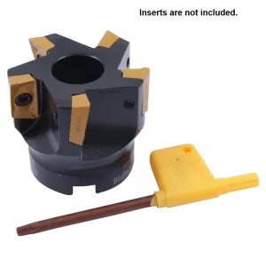 HHIP 2″ X 3/4 BORE 90 DEGREE APKT-160408 INDEXABLE FACE MILL (2066-2000) - view 3