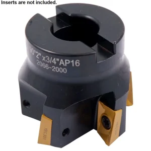 HHIP 2″ X 3/4 BORE 90 DEGREE APKT-160408 INDEXABLE FACE MILL (2066-2000) - view 4
