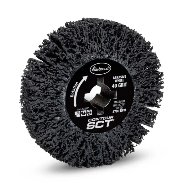 Eastwood Contour SCT Narrow Abrasive Wheel 40 Grit (32495)