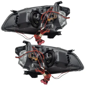 Oracle Lighting 2005-2006 Nissan Altima Pre-Assembled LED Halo Headlights – (Non-HID) (7143-001) - view 3