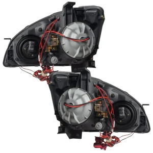 Oracle Lighting 2005-2006 Nissan Altima Pre-Assembled LED Halo Headlights – (Non-HID) (7143-001) - view 4