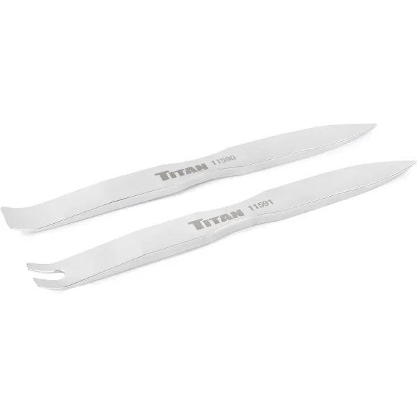 Titan Tools 2-Piece 7-Inch Pry Tool Set (11592)